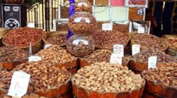 سوق العبور بالأسعار.. قائمة أسعار البلح والتمور تبدأ من 16 جنيها للكيلو